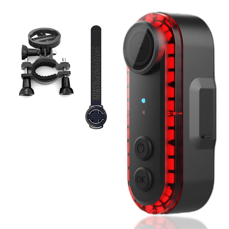 Ai Rear Bicycle Rear Light with Integrated Camera,3500mAh, 5-7H Continuous ...
