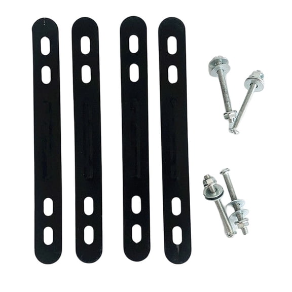 Bicycle Rear Rack Basket Adapter Designed for Mountain Bikes And Ebikes Black