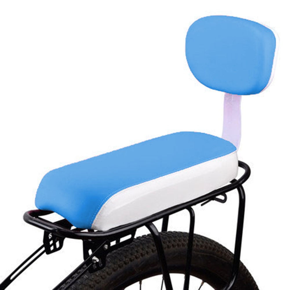 Bicycle Rear Saddle Bicycleseat With Back Rest With Handle And Pedals