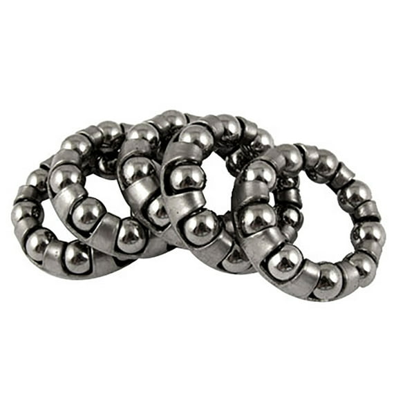 Unique Bargains Bike Bicycle Rear Axle 9 Balls Retainer Bearing Replacement 5 Pcs