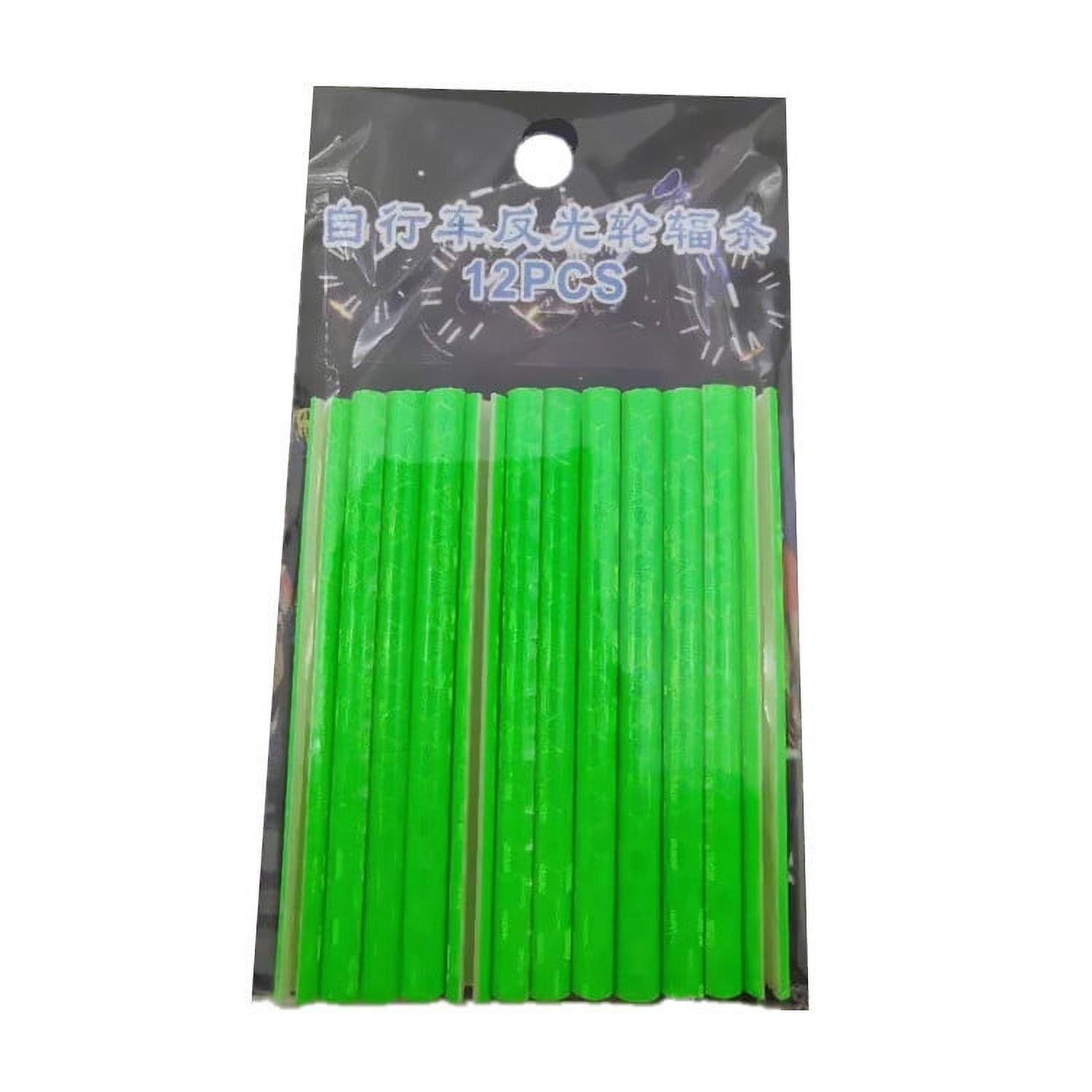 Bicycle Reflective Spoke Sticker Steel Wire Clip Reflective Sticker ...