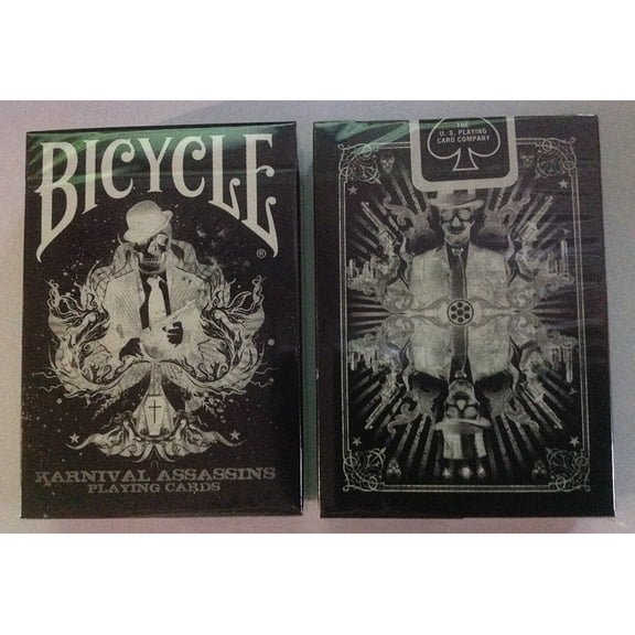 Bicycle Reverse Karnival Assassins Playing Cards