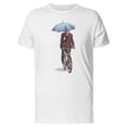 thumbnail image 1 of Bicycle Ride With Umbrella Tee Men's -Image by Shutterstock, 1 of 2