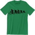 thumbnail image 1 of Bicycle Riders Funny Squad Mountain Bike Team Riding Men's Tee Shirt, 1 of 4