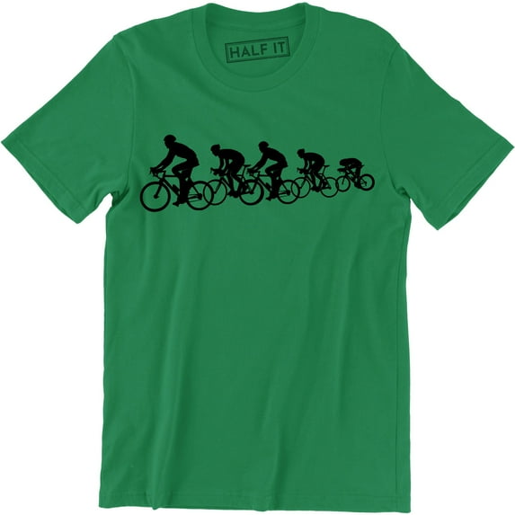 Bicycle Riders Funny Squad Mountain Bike Team Riding Men's Tee Shirt