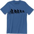 thumbnail image 1 of Bicycle Riders Funny Squad Mountain Bike Team Riding Men's Tee Shirt, 1 of 4