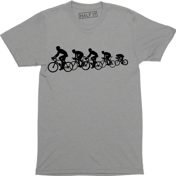 Bicycle Riders Funny Squad Mountain Bike Team Riding Men's Tee Shirt