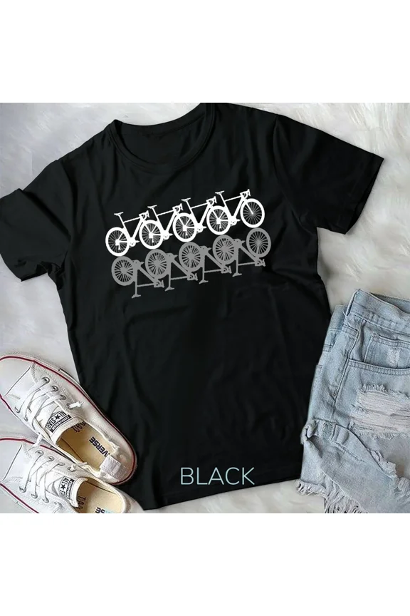 Bicycle Road Bike Racing Retro Cycling Cyclist Gift Unisex T-Shirt Y2094, Up to Size 5XL
