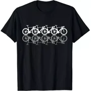 Bicycle Road Bike Racing Retro Cycling Cyclist Gift Unisex T-Shirt