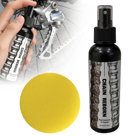 Bicycle Rust Remover - 60Ml Spray Chain Cleaner, Bicycle Cleaning Solution, Rust Remover Spray, Metal Cleaning Maintenance Sprays | Easy To Use Ride
