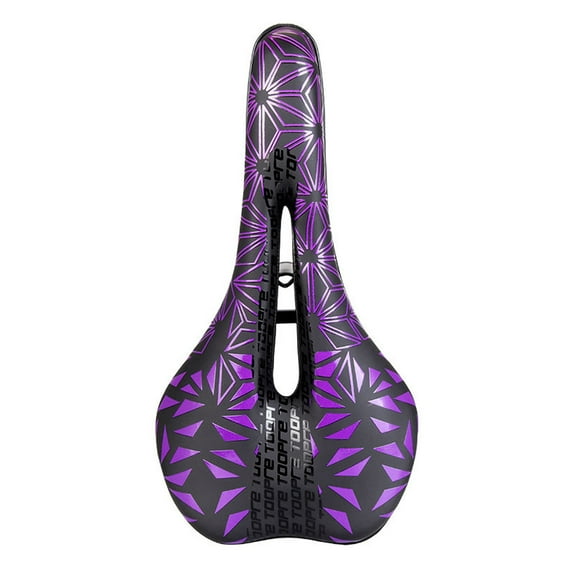 Bicycle Saddle MTB Road Bike Seat for Men & Women - Hollow Bike Seat Breathable Comfort for Road & Mountain Bike, Exercise Bike, Electric Bike