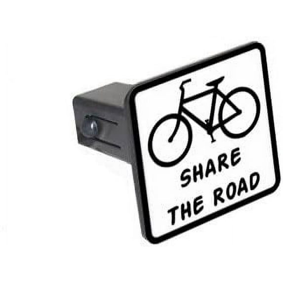 Bicycle, Share The Road 1.25" Tow Trailer Hitch Cover Plug Insert