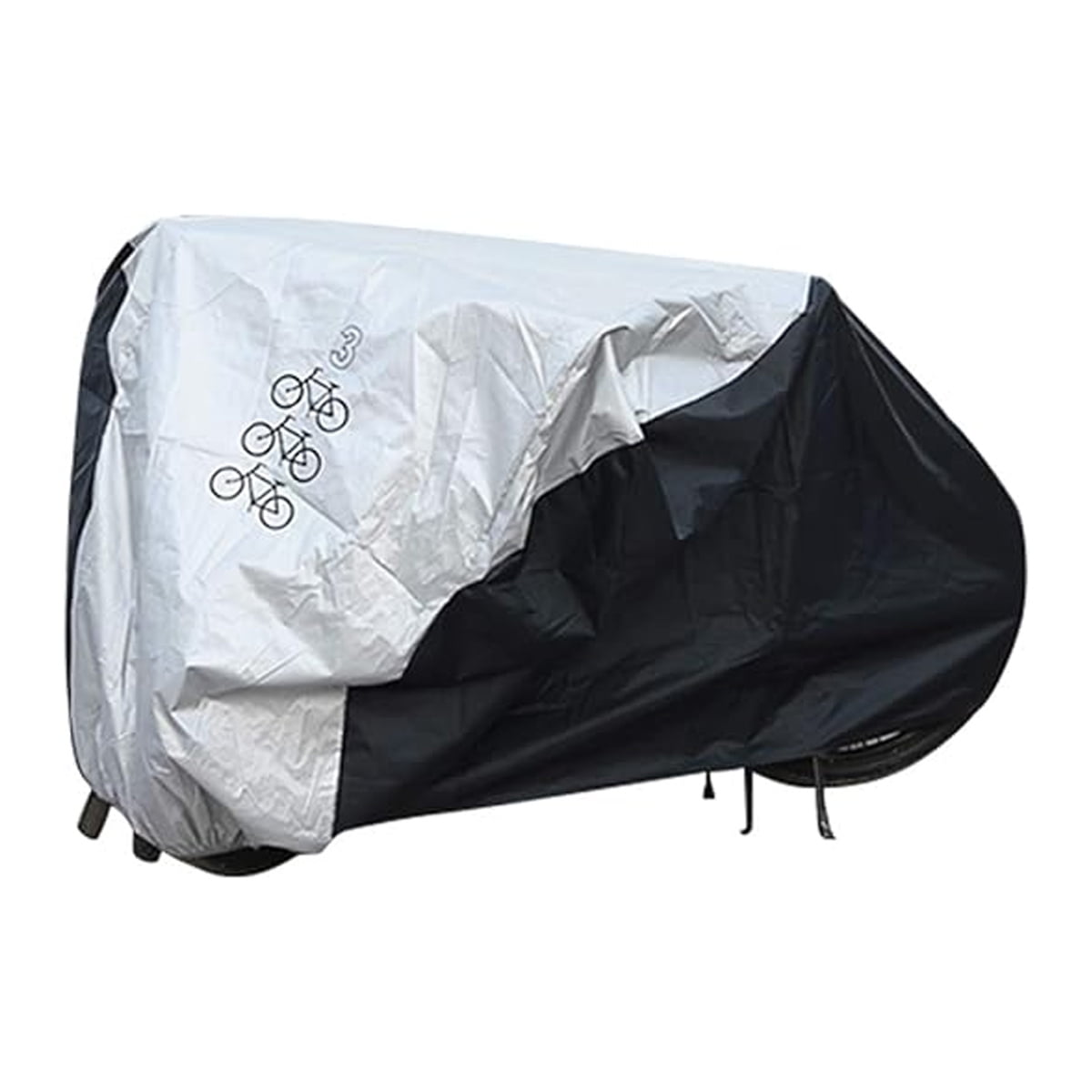 1pc Waterproof Bike Bicycle Seat Rain Cover Elastic Rain And Dust