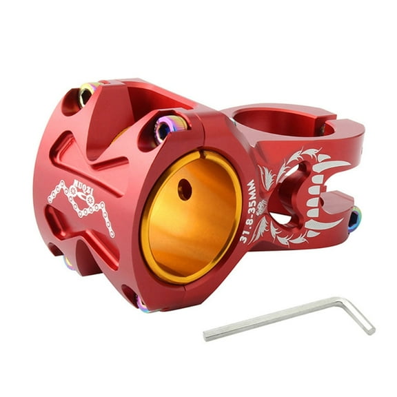 Bicycle Short Handlebar Stem Wake Mountain Bike 31.8 Stem for Bike MTB BMX Fixed Gear Sports Cycling Repair Modification