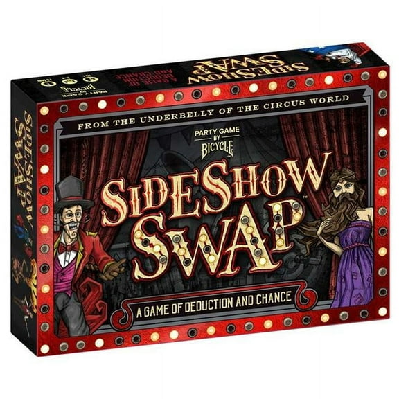Bicycle Sideshow Swap Social Deduction & Chance Interactive Party Game