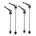 thumbnail image 1 of Bicycle Skewers 2 Pair Ultralight Titanium Quick Release Bicycle Hub Skewers for Road Bike,Black, 1 of 7