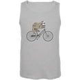 thumbnail image 1 of Bicycle Sloth Mens Tank Top Heather X-LG, 1 of 1