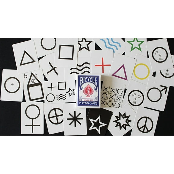 Bicycle Special ESP Blue Playing Cards (plus 15 Online Effects) by USPCC