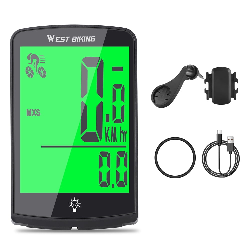Bicycle Speed Meter Waterproof Cycling Mileometer Multi-functional ...