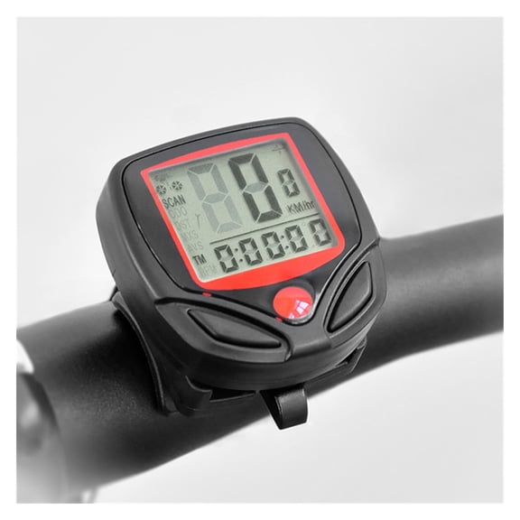 Bicycle Speedometer Cycling Computer Digital LCD Computer Bike Speedometer for Bicycle Waterproof Odometer Cycling Stopwatch