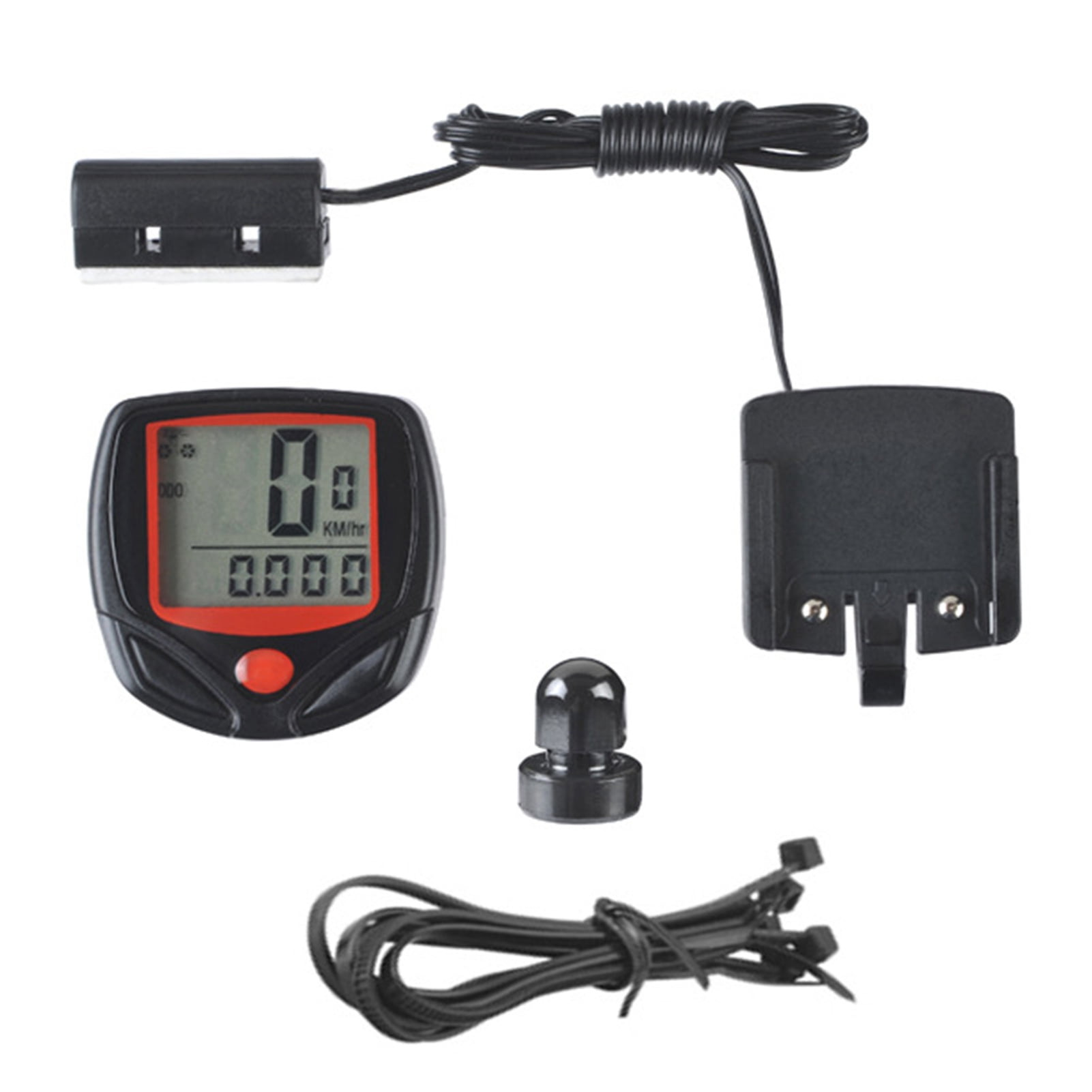 Bicycle Speedometer English Code Wired Waterproof Environmentally