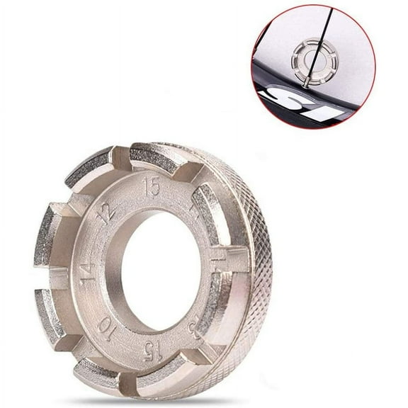 Bicycle Spoke Wrench Wheel Centerer Universal, Nipple Tensioner, Mini Spoke Tensioner Repair Tool, Spoke Size 10-15 Repair Bicycle
