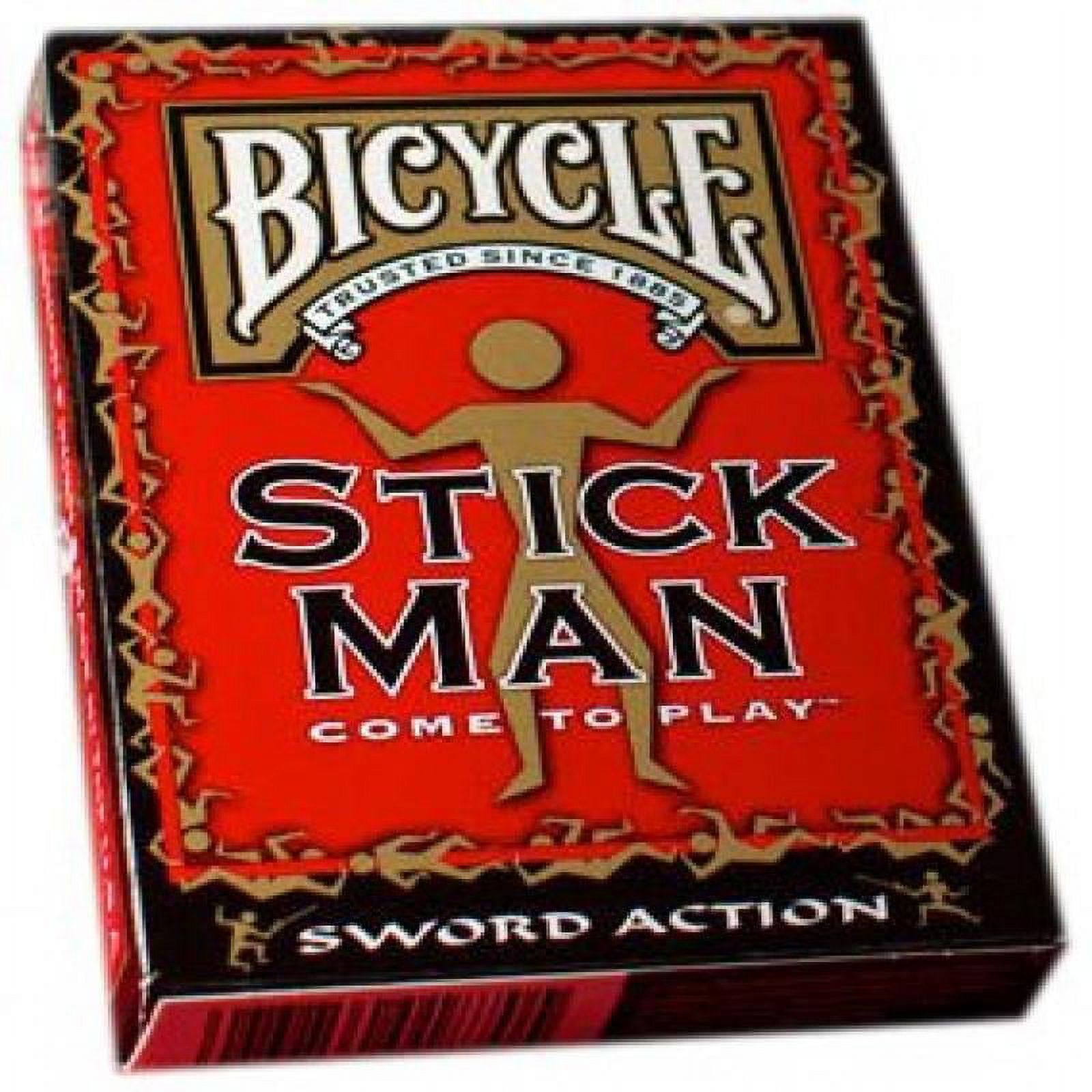 トランプ BICYCLE STICK MAN Bicycle Stick Man Deck Of Cards - Poker Size - Walmart.com