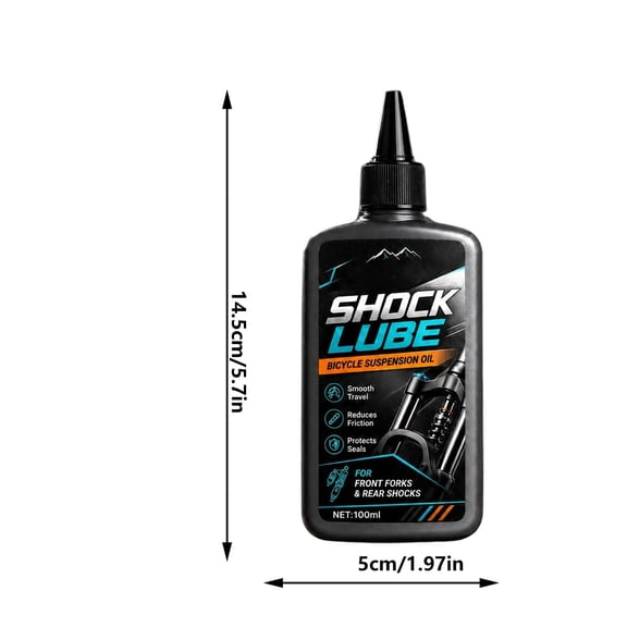 Bicycle Suspension Lubricating Oil for Bike Front Fork and Rear Shock Maintenance, Reduces Friction for Smoother Cycling
