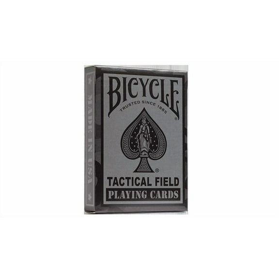 Bicycle Tactical Field (Black) Playing Cards by USPCC