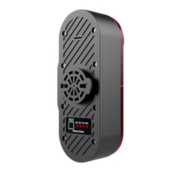 Bicycle Tail Light Camera Recorder Waterproof Bike Warning Tail Light 1080P HD Continuous Recording 6H for Riding,B