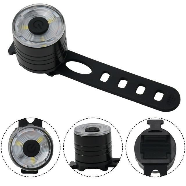 Bicycle Tail Light Flashes Strong Light to Warn Night Riding Red Light