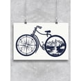 thumbnail image 1 of Bicycle Tattoo Design Poster -Image by Shutterstock, 1 of 2