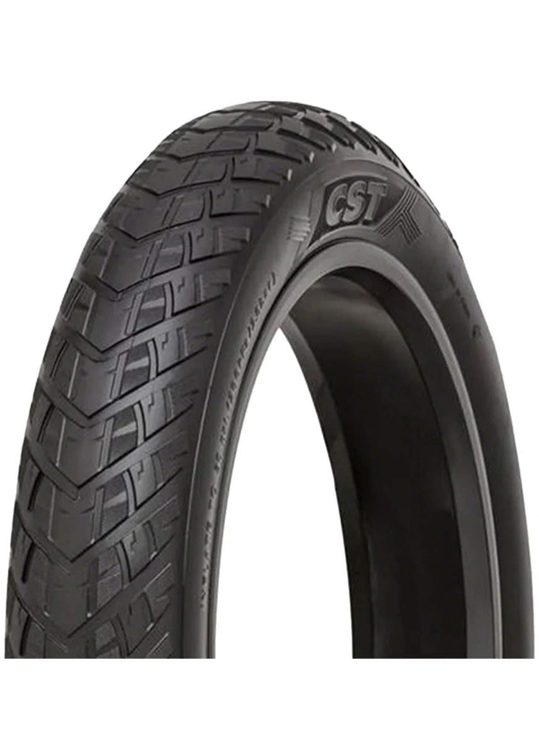 Bicycle Tire CST Big Boat Tire 26x4 inch 30 psi Black for Fat Tire Bike and Electric Bike