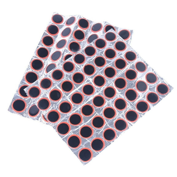 Bicycle Tire Repair Kit with 96 Rubber Puncture Patches for Fixing Bike Tires in Set of 2 Pieces essential for Cyclists durable and Practical