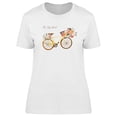 thumbnail image 1 of Bicycle To My Love T-Shirt Women -Image by Shutterstock, Female 3X-Large, 1 of 2