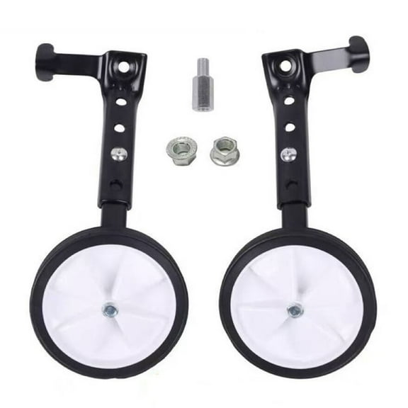 Bicycle Training Wheel Adjustable Stabilizers For 16-24 Inch Bike 165Lb Capacity