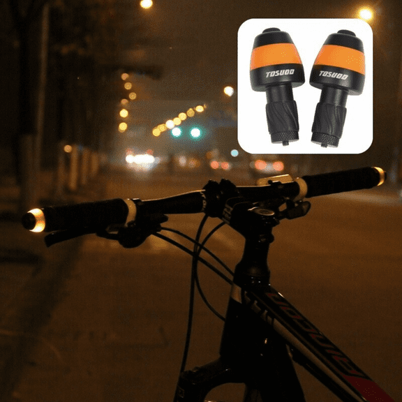 Bicycle Turn Signal Set LED Lights for Bicycles E-scooters E-bike Handlebar Light