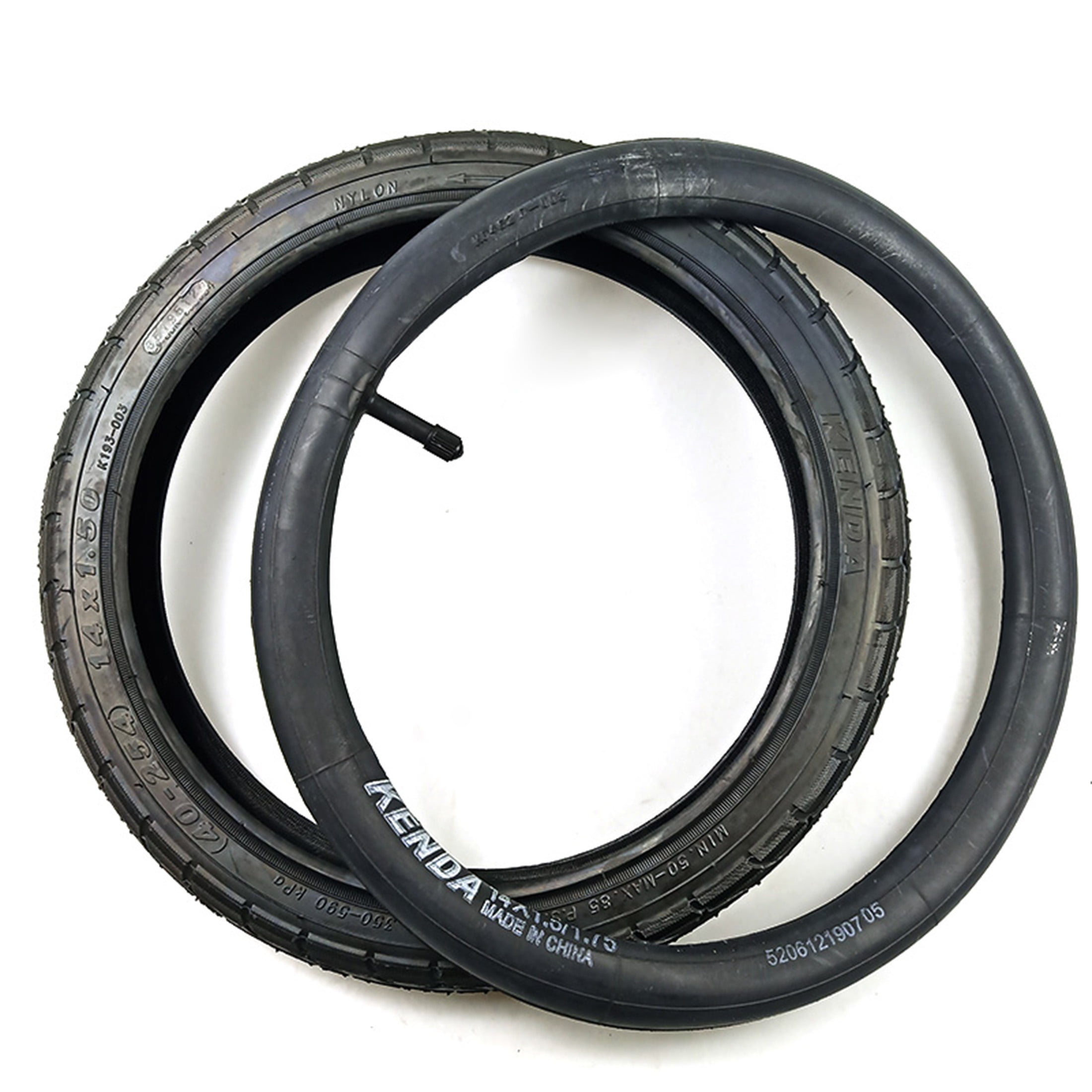 Bicycle Tyre 14x1.50 Inner Tire Outer Tyre 14 inch Tire For 40-254 ...