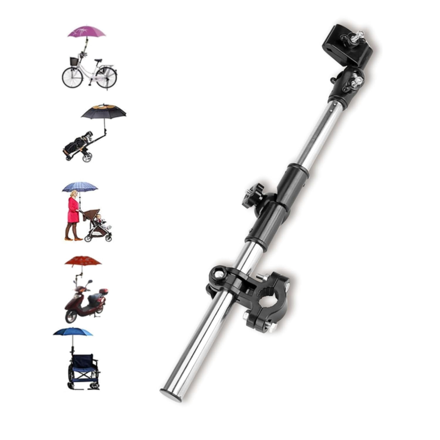 Bicycle Umbrella Stand Wheelchair Bicycle Mount Holder Umbrella Bar bicycle-umbrella-stand-wheelchair-bicycle-mount-holder-umbrella-bar