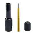 thumbnail image 1 of Bicycle Valve Extension Adapter for Innertube Air Fork Front Fork Shock Absorber Black, 1 of 9