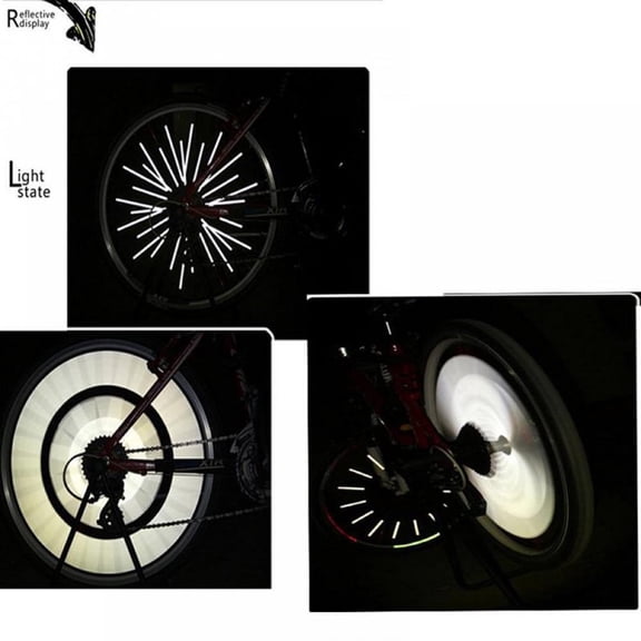 Bicycle Wheel Spoke Reflector Bicycle Wheel Spoke Reflector 12PCS