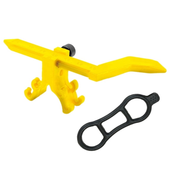 Bicycle Wheel Truing Stand Bike Rims Adjustment Tools, Bike Wheel Repair Tool, Accessories Maintenance Repair Tool-A,1 x Bicycle wheel correction tool 1 x Silicone cushion,Yellow