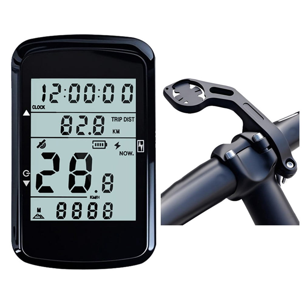 Wireless Speedometer Bicycle Wireless Computer Gps 2.4 Inch Lcd Speedometer And Odometer ...
