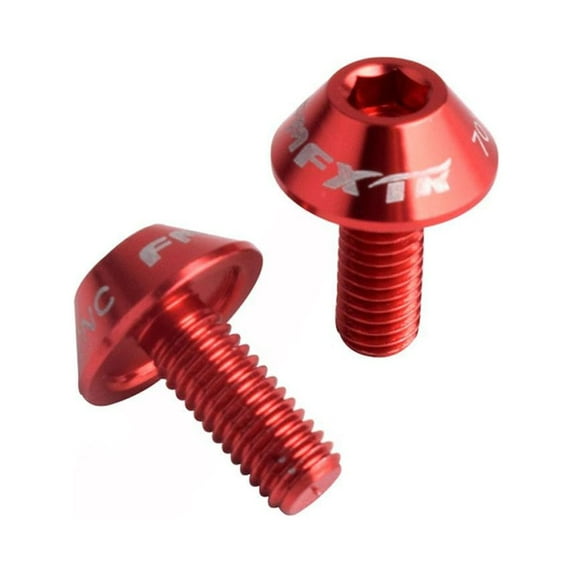 Bicycle bottle cage screw aluminum alloy not m5*12 screw color screw 2pC