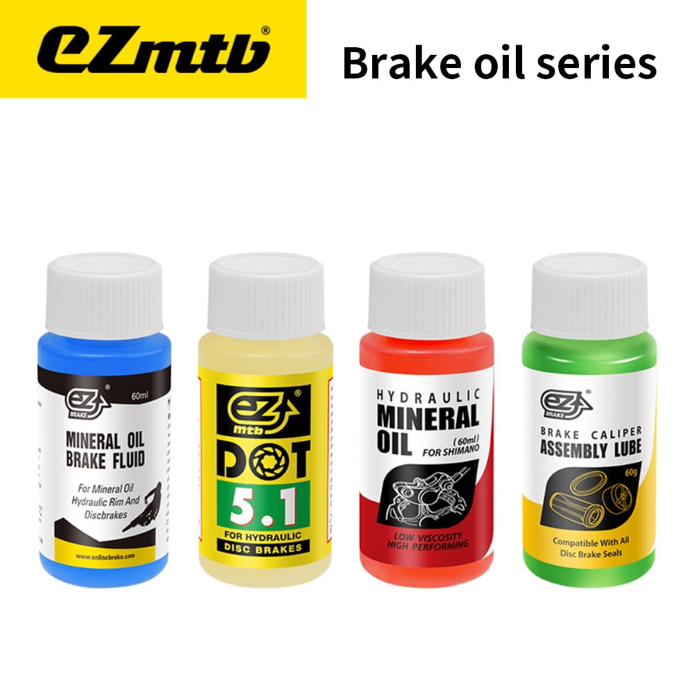 Bicycle brake oil mineral oil hydraulic disc brake DOT 4 5.1 brake fluid piston lubricating oil