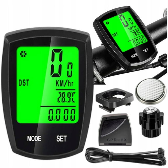 Bicycle meter wireless luminous touch screen meter cycling equipment