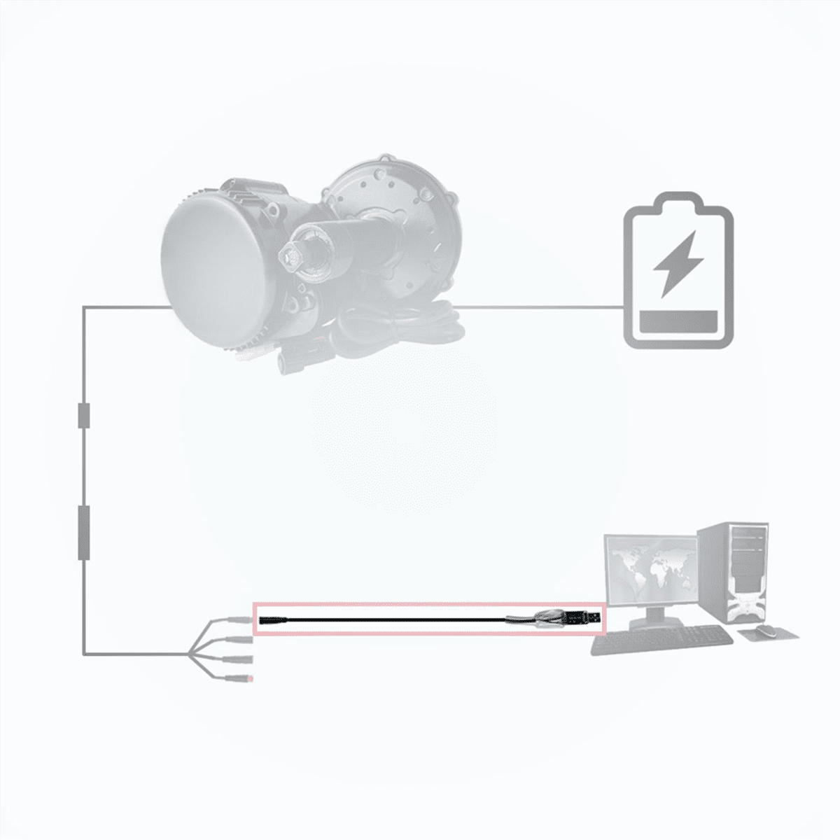 Bicycle to EBike PowerAssisted Vehicle MidMounted Motor Parts