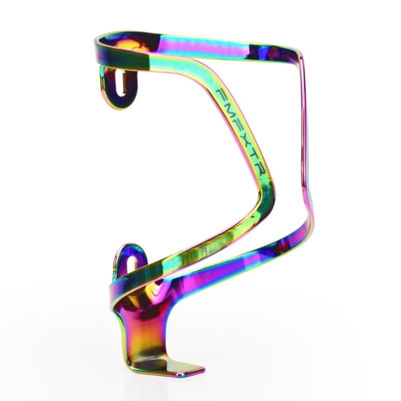 Bicycle ultra-light water bottle cage - iridescent