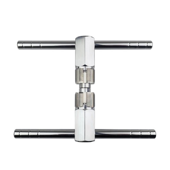 Bicycles Bottom Bracket Thread Tapping Tool Adjustable Ratchets Tap Holder Wrench for Bike Repairing Workshop Tool