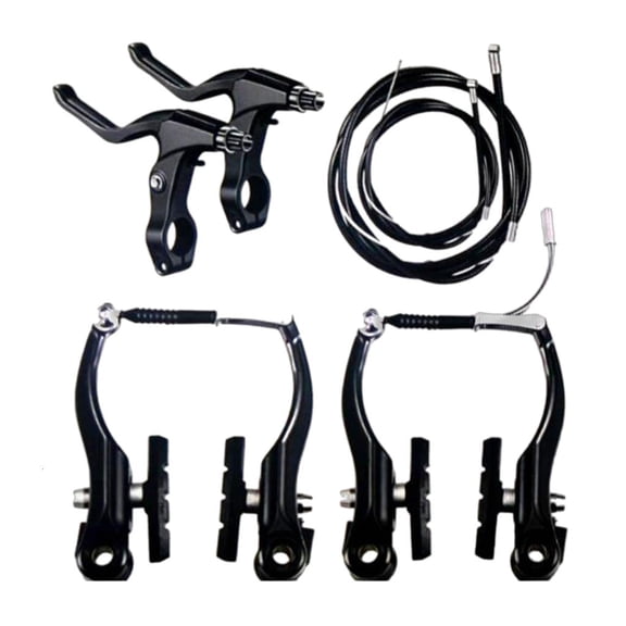 Bicycles Brake Set Include Brakes Lever Calipers Bike V Brake Set Easy Use